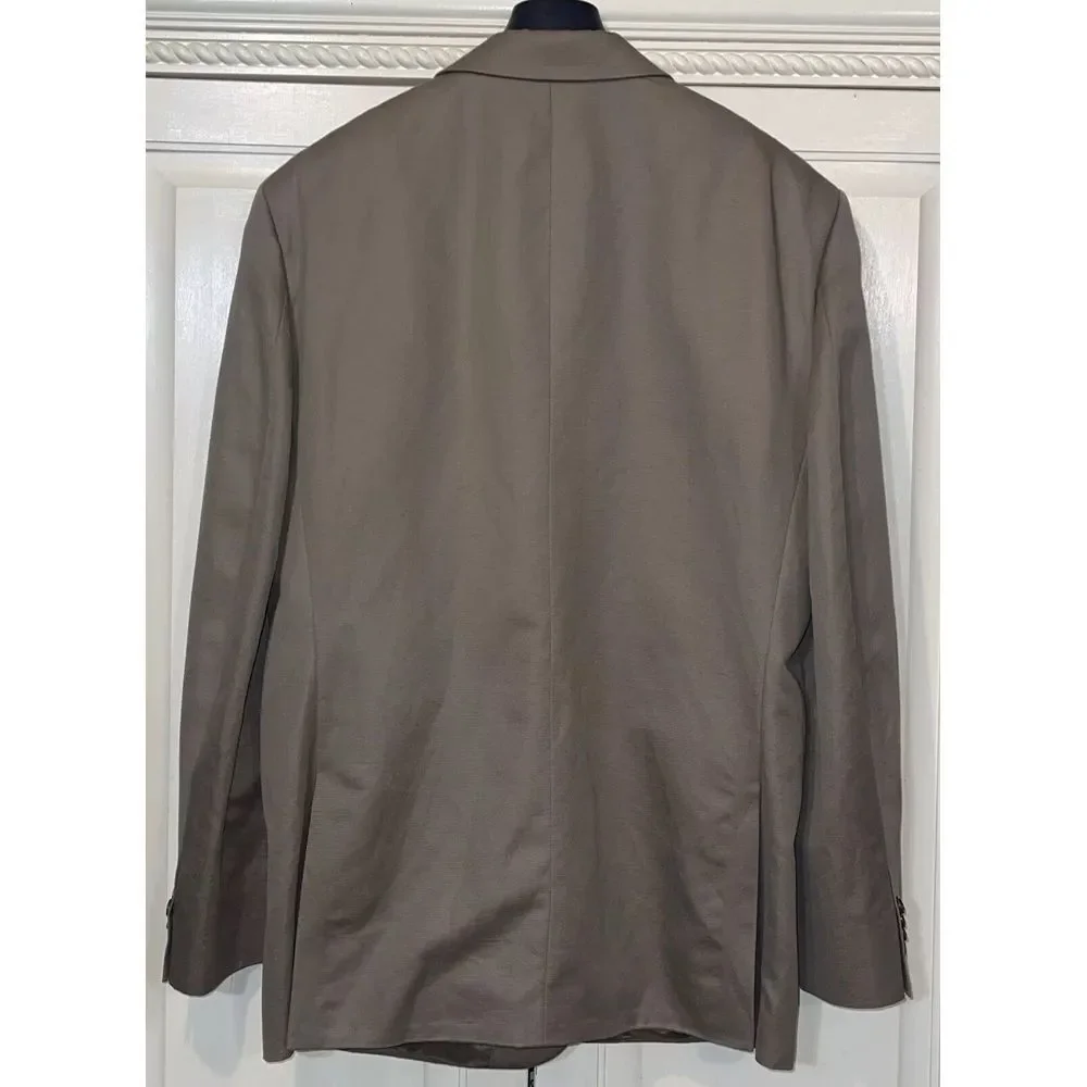 Banana Republic Blazer Men 46R Linen Blend Sport Coat‎ Jacket